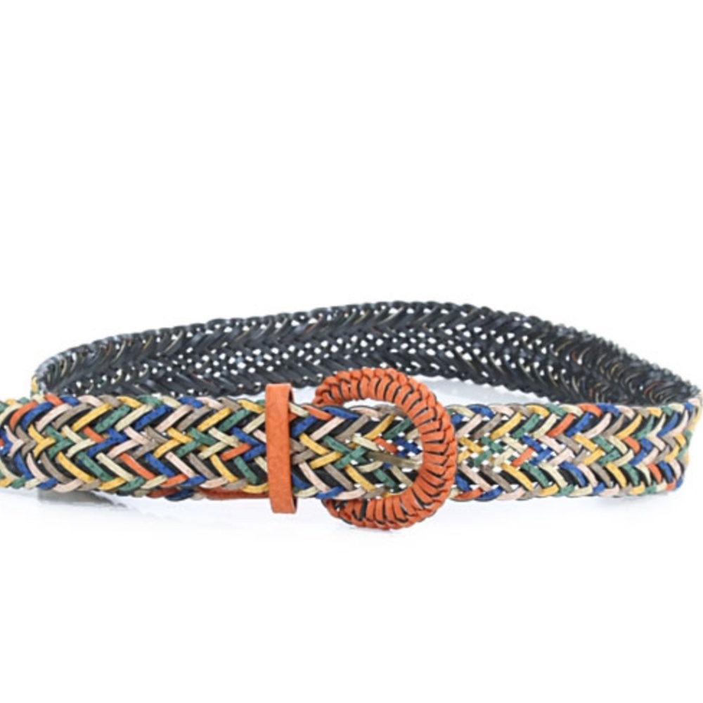 COPY - Multi-colored Braided Belt